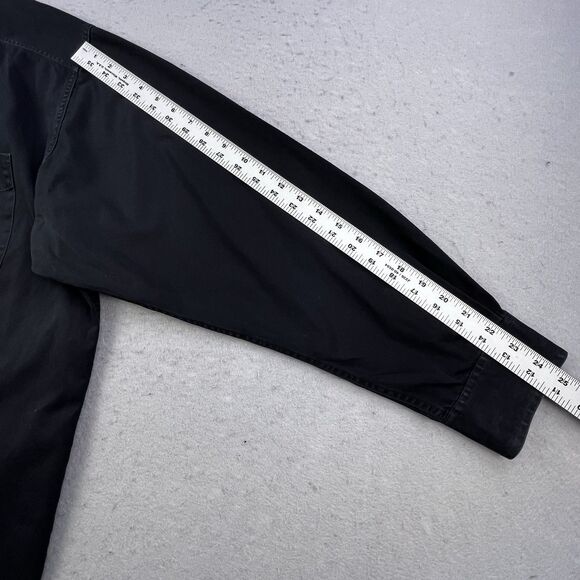 Ariat Shirt Mens XXL Black Long Sleeve Button Down 100% Cotton Workwear Western - Picture 12 of 12